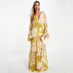 Asos Floral Maxi Dress